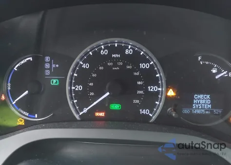 2013 Lexus Ct 200H z USA, uszkodzony, nr VIN JTHKD5BH1D2173404